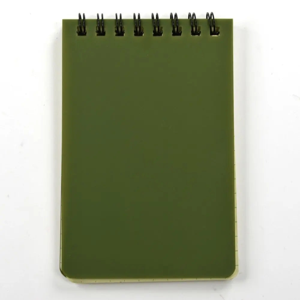 2 PCS Tactical Note Book All-Weather All Weather Notebook Waterproof Writing Paper in Rain